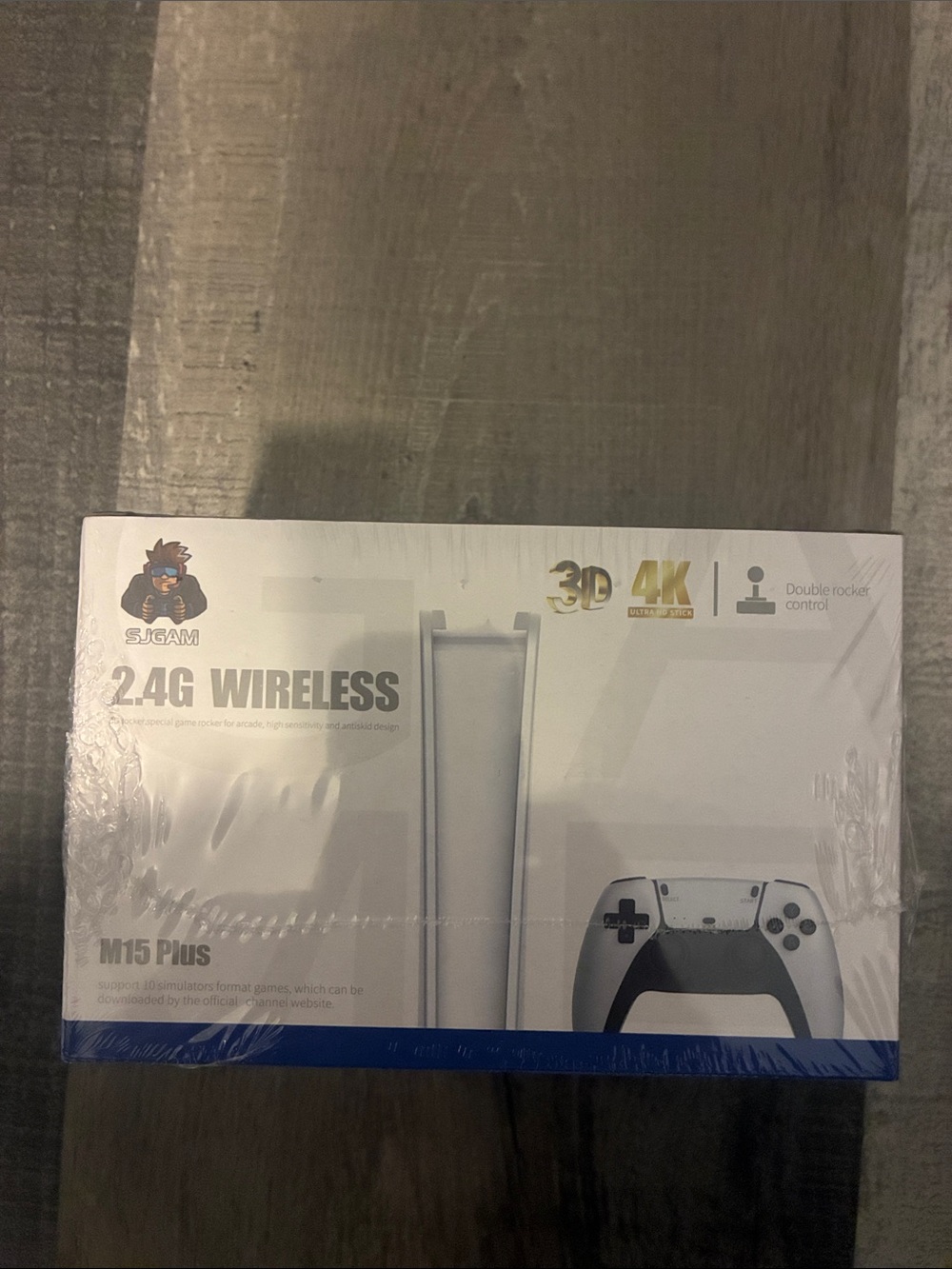 M15 Plus 2.4G Wireless Gaming Console - White